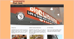Desktop Screenshot of bigshrimpsfishgrill.com